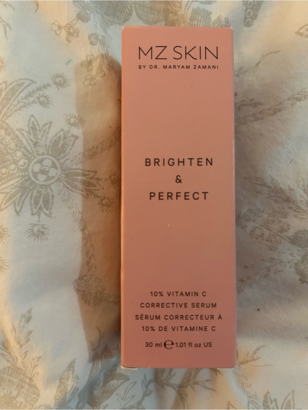 MZ Skin Brighten & Perfect 10% Vitamin C Corrective Serum — Pink